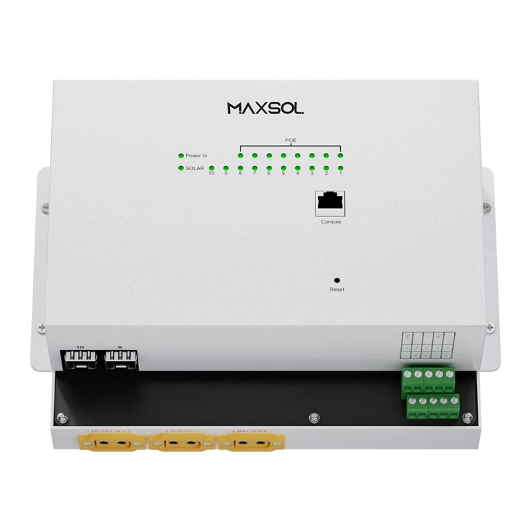 Conmutador PoE solar industrial gestionado, 8GE+2GF